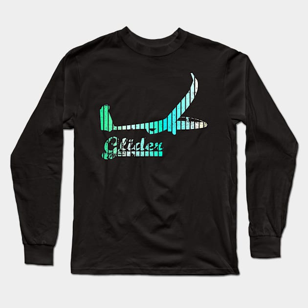 Glider Pilot Long Sleeve T-Shirt by Johnny_Sk3tch